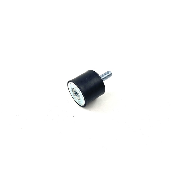 Fairchild Industries Rubber vibration isolator mount, female to male, metric, Natural Rubber 50A, Zinc-plated steel RVI1008-FM50 - main
